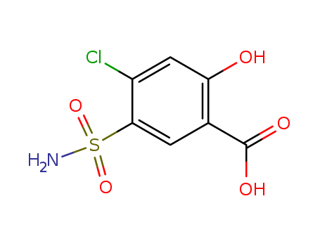Benzoic acid,5-(aminosulfonyl)-4-chloro-2-hydroxy-(14556-98-0)
