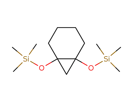 Molecular Structure of 59454-28-3 (Silane, [bicyclo[4.1.0]heptane-1,6-diylbis(oxy)]bis[trimethyl-)