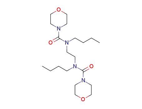 Molecular Structure of 119-48-2 (N,N'-ethylenebis(N-butylmorpholine-4-carboxamide))