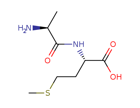 14486-05-6,H-ALA-MET-OH,L-Methionine,N-L-alanyl-; Methionine, N-L-alanyl-, L- (6CI,7CI,8CI); 35: PN: WO2005081628SEQID: 1035 claimed protein; Ala-Met; Alanylmethionine; L-Alanyl-L-methionine