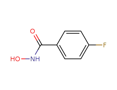 Molecular Structure of 456-07-5 (4-fluoro-N-hydroxybenzamide)
