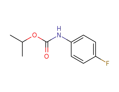 Molecular Structure of 457-79-4 (propan-2-yl (4-fluorophenyl)carbamate)