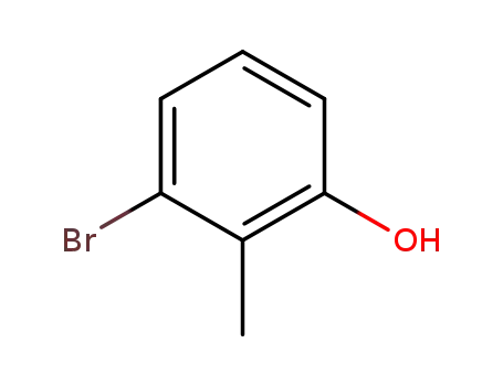 Molecular Structure of 7766-23-6 (3-BROMO-2-METHYLPHENOL)