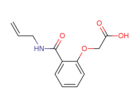 Molecular Structure of 119-45-9 (N-ALLYL-2-(CARBOXYMETHOXYL)BENZAMIDE)