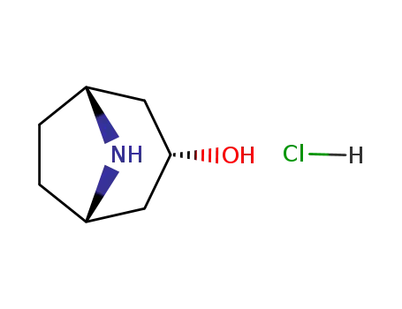 Molecular Structure of 14383-51-8 (Nortropine hydrochloride)