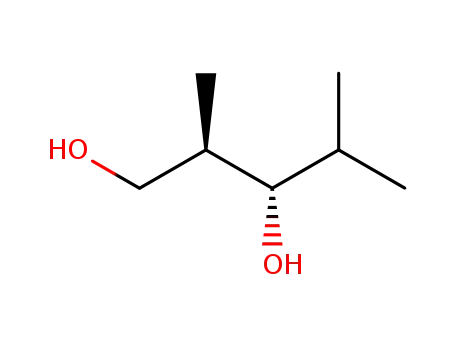 Molecular Structure of 3876-47-9 (1,3-Pentanediol, 2,4-dimethyl-, (2R,3S)-rel-)