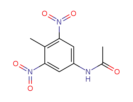 Molecular Structure of 7142-91-8 (2,6-DINITRO-4-(ACETYL)AMINOTOLUENE)