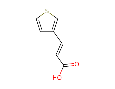 102696-71-9,3-(3-THIENYL)ACRYLIC ACID,2-Propenoicacid, 3-(3-thienyl)-, (E)-;(E)-3-(3-Thienyl)-2-propenoic acid;trans-3-(3-Thienyl)acrylic acid;trans-3-(Thiophen-3-yl)acrylic acid;(2E)-3-(Thiophen-3-yl)prop-2-enoic acid;