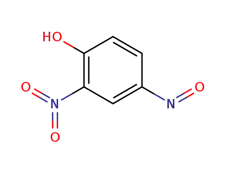 Molecular Structure of 19077-69-1 (2,4-dinitrosophenol)