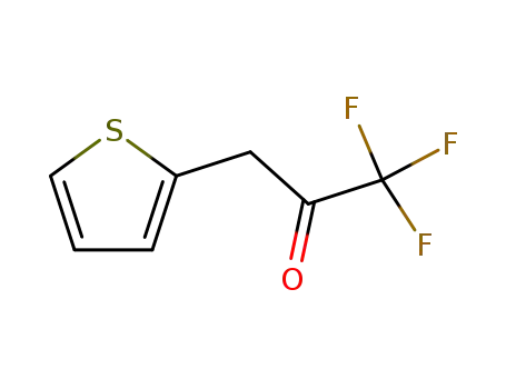 Molecular Structure of 14529-33-0 (1,1,1-trifluoro-3-(2-thienyl)acetone)