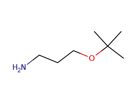 Molecular Structure of 100364-10-1 (O-T-BUTYLOXYPROPYL AMINE)