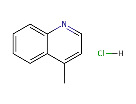 Molecular Structure of 3007-43-0 (4-methylquinolinium chloride)