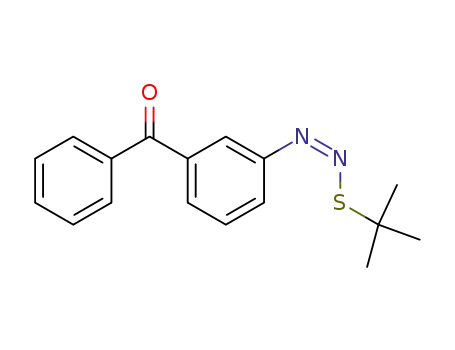 Methanone, [3-[[(1,1-dimethylethyl)thio]azo]phenyl]phenyl-, (Z)-