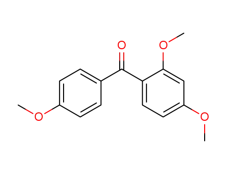 Molecular Structure of 4038-15-7 (2,4,4'-TRIMETHOXYBENZOPHENONE)