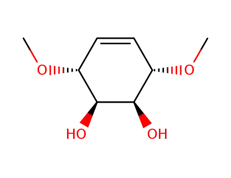 Molecular Structure of 125459-24-7 (<1α,2α,3β,6β>-3,6-dimethoxycyclohex-4-ene-1,2-diol)