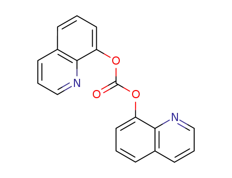 Molecular Structure of 52968-25-9 (Bis-<8-chinolinyl>-carbonat)