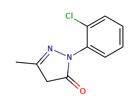 1-(2-Chlorophenyl)-3-methyl-2-pyrazolin-5-one(14580-22-4)
