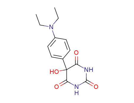 5-(4-diethylamino-phenyl)-5-hydroxy-barbituric acid