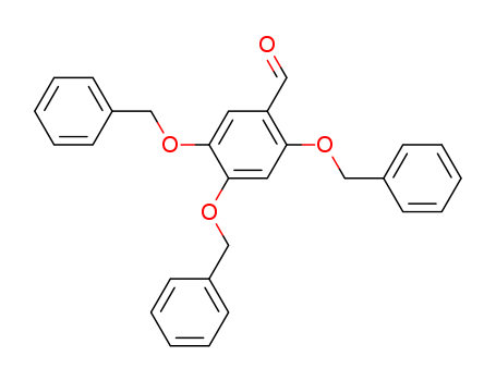 Benzaldehyde, 2,4,5-tris(phenylmethoxy)-