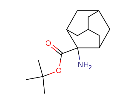 Molecular Structure of 502937-07-7 (2-amino-adamantane-2-carboxylic acid tert-butyl ester)