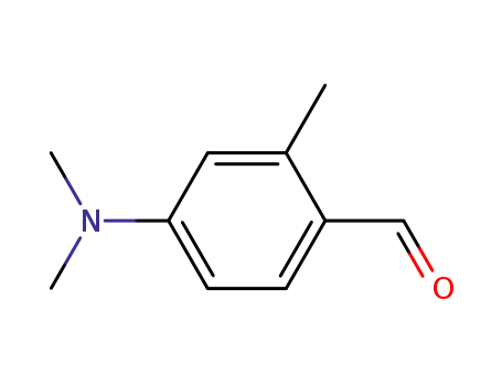 Molecular Structure of 1199-59-3 (4-DIMETHYLAMINO-O-TOLUALDEHYDE)