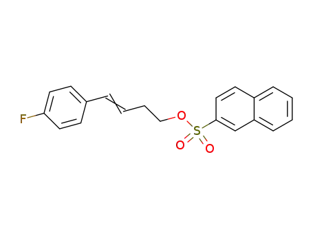Molecular Structure of 7515-58-4 (1-<4-Fluor-phenyl>-<buten-(1)-yl-(4)>-β-naphthylsulfonat)