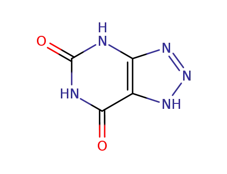 Molecular Structure of 1468-26-4 (8-AZAXANTHIN)