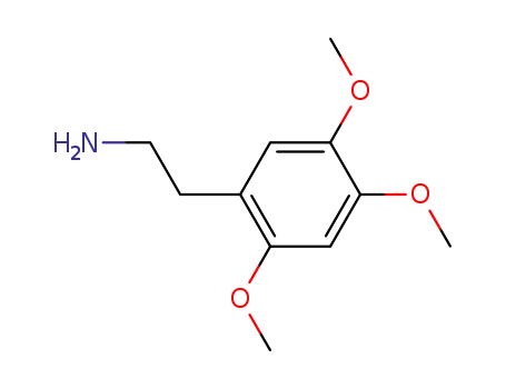 Molecular Structure of 15394-83-9 (2-(2,4,5-trimethoxyphenyl)ethanamine)