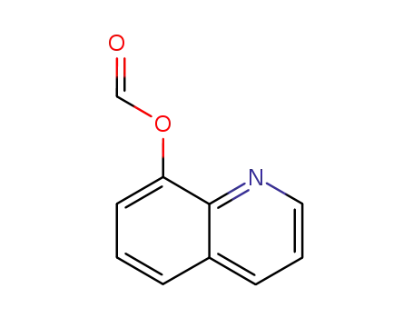 Molecular Structure of 77037-85-5 (8-Quinolinyl formate)