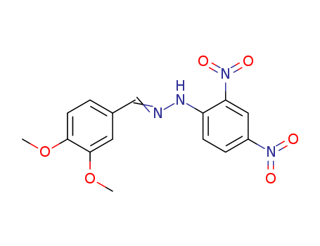 Benzaldehyde, 3,4-dimethoxy-, (2,4-dinitrophenyl)hydrazone