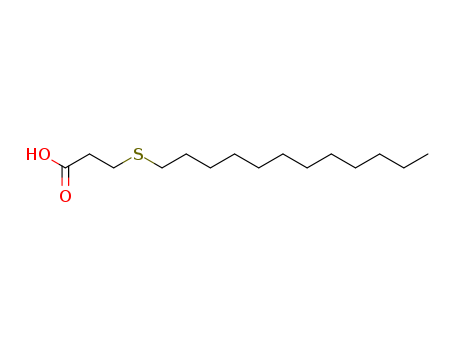 Propanoic acid,3-(dodecylthio)-(1462-52-8)