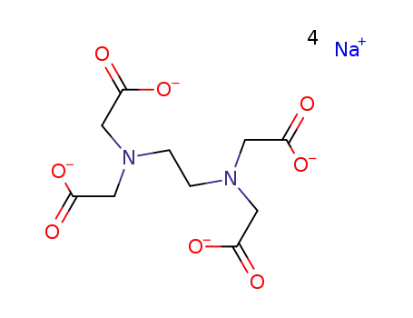 Molecular Structure of 150-38-9 (Ethylenediaminetetraacetic acid trisodium salt solution)