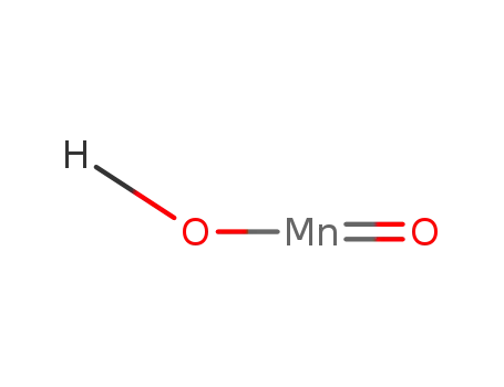 Molecular Structure of 12025-99-9 (manganese hydroxide oxide)