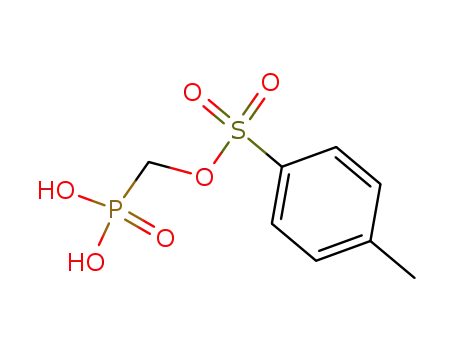 Molecular Structure of 161760-09-4 ({[(4-methylbenzenesulfonyl)oxy]methyl}phosphonic acid)