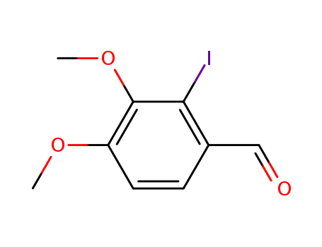 Benzaldehyde, 2-iodo-3,4-dimethoxy-