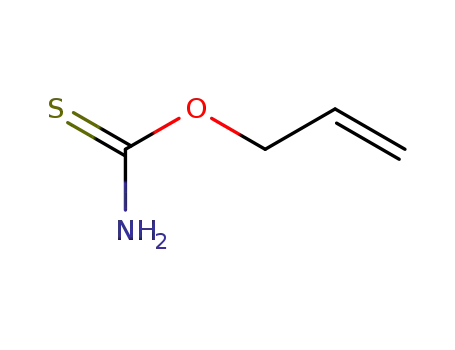 Molecular Structure of 29771-43-5 (O-Allylthiocarbamat)