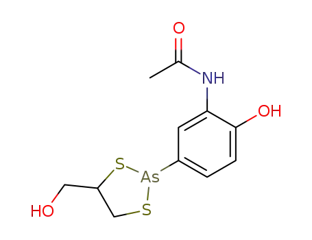 Molecular Structure of 119-96-0 (arsthinol)