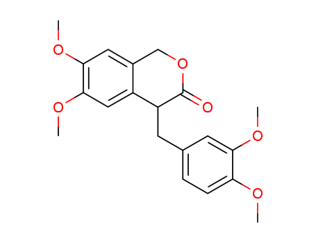 3H-2-Benzopyran-3-one,  4-[(3,4-dimethoxyphenyl)methyl]-1,4-dihydro-6,7-dimethoxy-
