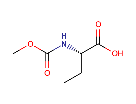 Butanoic acid, 2-[(methoxycarbonyl)amino]-, (2S)- (9CI)