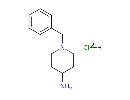 Molecular Structure of 1205-72-7 (4-AMINO-1-BENZYLPIPERIDINE DIHYDROCHLORIDE HYDRATE)