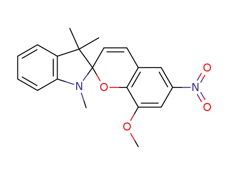 Molecular Structure of 1498-89-1 (1' 3'-DIHYDRO-8-METHOXY-1' 3' 3'-TRI-ME&)