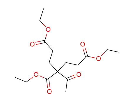 Molecular Structure of 72948-75-5 (TRIETHYL 3-ACETYLPENTANE-1,3,5-TRICARBOXYLATE)