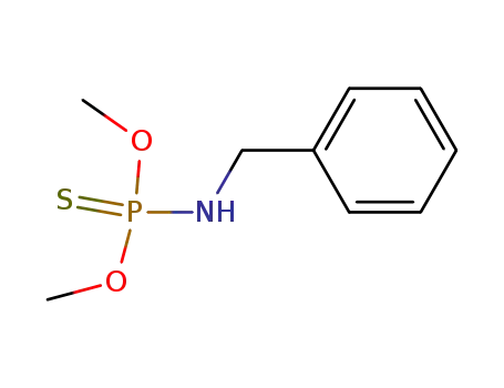 Molecular Structure of 130012-35-0 (dimethyl N-benzylphosphoramidothionate)