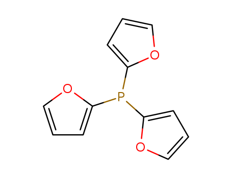 5518-52-5,TRI(2-FURYL)PHOSPHINE,Phosphine,tri-2-furyl- (7CI,8CI);Tri-2-furanylphosphine;Tri-2-furylphosphine;Tris(2-furanyl)phosphine;Tris(2-furyl)phosphine;Tris(o-furyl)phosphine;Tri(2-furyl)phosphine;