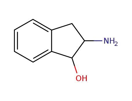Molecular Structure of 15028-16-7 (2-aminoindan-1-ol)