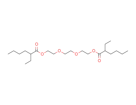 Molecular Structure of 9004-93-7 (POLY(ETHYLENE GLYCOL) BIS(2-ETHYLHEXANOATE))
