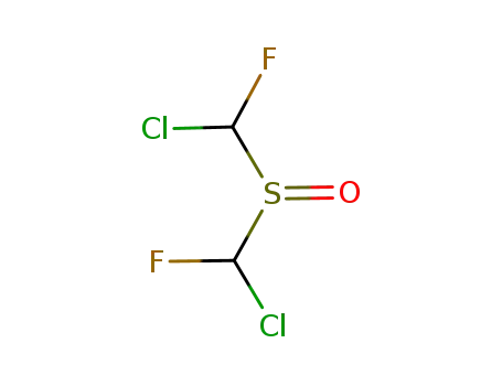 Molecular Structure of 65269-94-5 (Methane, sulfinylbis[chlorofluoro-)