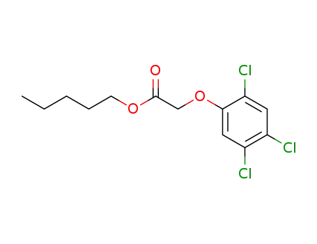 Molecular Structure of 120-39-8 (pentyl (2,4,5-trichlorophenoxy)acetate)