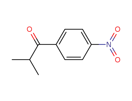 Molecular Structure of 10326-99-5 (1-Propanone, 2-methyl-1-(4-nitrophenyl)-)