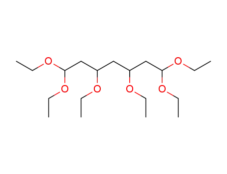Molecular Structure of 60584-64-7 (1,1,3,5,7,7-hexaethoxy-heptane)